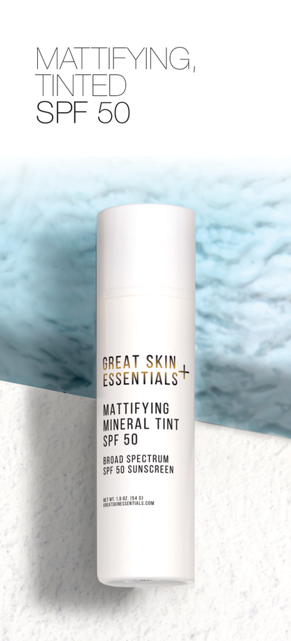 Mattifying Mineral Tint SPF 50 product sheet page 1