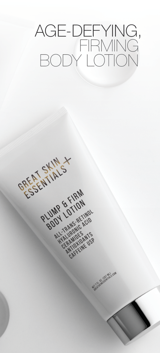 Plump & Firm Body Lotion product sheet page 1
