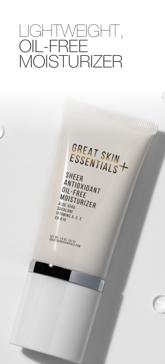 Sheer Antioxidant Oil-Free Moisturizer product sheet page 1